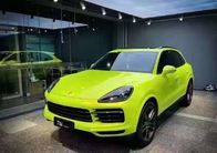Fluorescent Yellow Color Shifting Vinyl Wrap multilayers Calendered