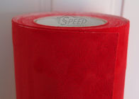 Velvet Suede Red Car Interior Protection Film Microfiber politer Composition