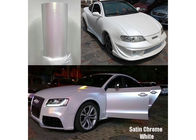 OEM Pearl White Wrap For Car Satin Silicone coated permanent