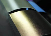 gold brown Car Chrome Vinyl Wrap 0.15mm Film thickness Multiapplication
