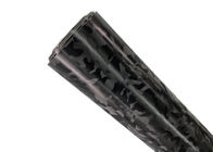 3D Black Carbon Fibre Car Wrap Silicone coated with air channels