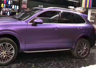 Waterproof  Car Vinyl Wrap Film Metallic Purple Multiapplication Heat Resistant