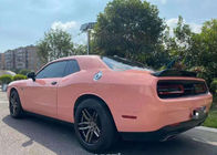 Coral Peach Vinyl Wrap Roll For Car Glossy Crystal  Calendered 8mil