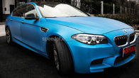 0.18mm Thickness Car Chrome Vinyl Wrap Blue UVproof  undisolventable