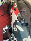8mil Digital Camouflage Vinyl Wrap , Calendered Red And Black Camo Car Wrap