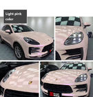 Candy Pink Color Shifting Vinyl Wrap seamless Synthetic PVC AntiUV