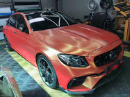 Red Chameleon Color Shifting Vinyl Wrap 200 Micron Film Thickness stretchable