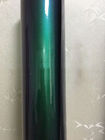 Gloss Olive Green Color Shifting Vinyl Wrap High polymeric PVC Repositionable