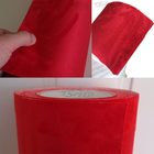 Red Color Car Interior Panel Wrap Water Resistant Multicolor PE Microfiber Material