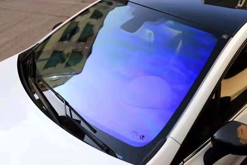 VLT 83% Car Window Tinting Film Heat Resistant Dustproof Antiscratch