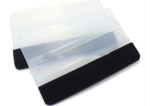 transparent Squeegee For Vinyl Decals Plastic Material Eco Efficient