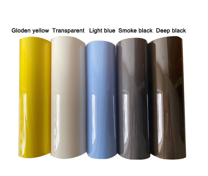 Smoke Glossy Black Headlight Film Taillight Tint Fog Light Vinyl Rear Lamp